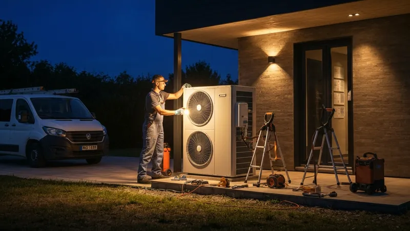 Fréquence des entretiens pour une pompe à chaleur